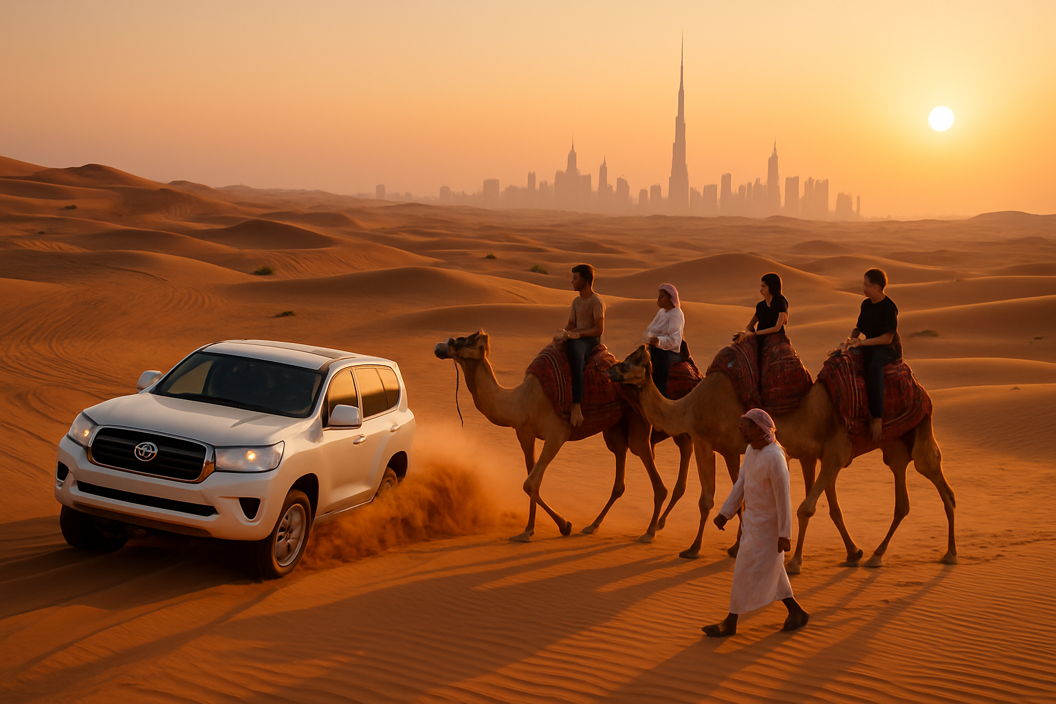 Desert safari adventure in Dubai